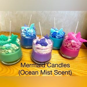 Mermaid Candles